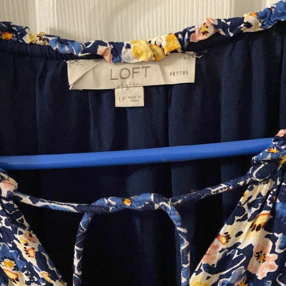 Loft desert garden dress, tiered with pockets. Fully lined. LP - Picture 2 of 6